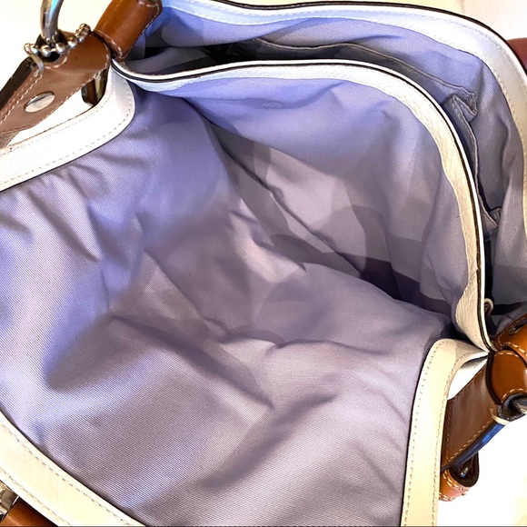 COACH Soho White Genuine Leather Shoulder Bag - Picture 10 of 16